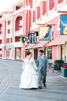 Walt Disney's Swan Hotel :: Kate and Josh Nelson's Wedding Portraits